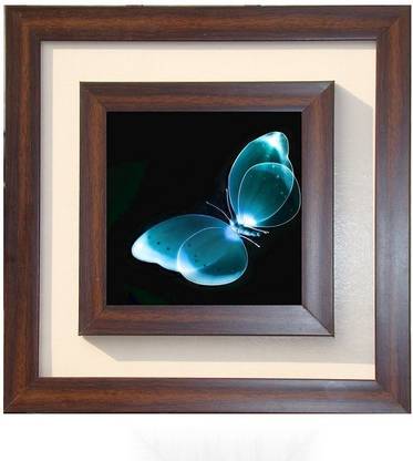 Lila Painting DVL- L- 658 With Wooden Frame Canvas Art