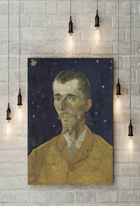 Canvs Canvs - Van Gogh Painting Collection - Eug�ne Boch | Digital Reprint on Canvas, Gallery Wrap, Ready to Hang | Framed | Small - 13 x 18 Digital Reprint 18 inch x 13 inch Painting