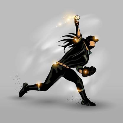 Black Baseball Player Pitching Drills Premium Poster Canvas Art