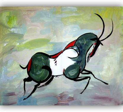 Vitalwalls Premium Art Print Canvas 14.21 inch x 17.72 inch Painting