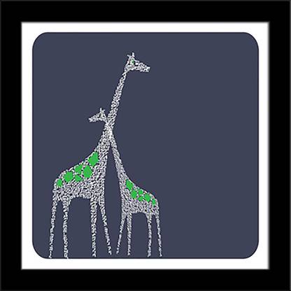 Artzfolio Tin Tiny 1 Framed Art Print Digital Reprint 12 inch x 12 inch Painting