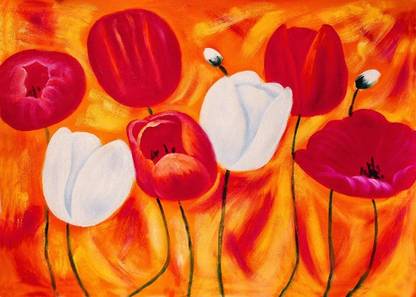 Vitalwalls Digital Reprint 12.64 inch x 17.7 inch Painting