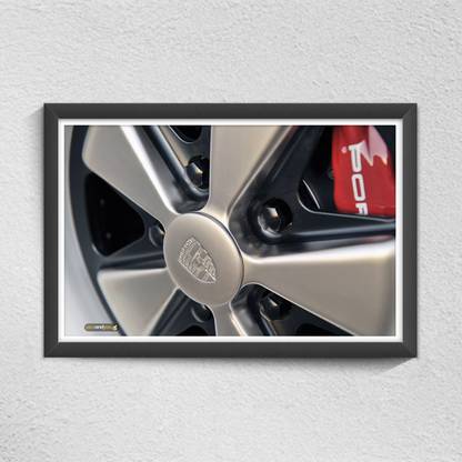 Pics And You Porsche On Wheels Digital Reprint 12 inch x 18 inch Painting