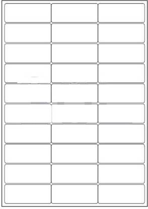 Novajet 30 A4 Size Sticker Paper Self-adhesive Paper Label