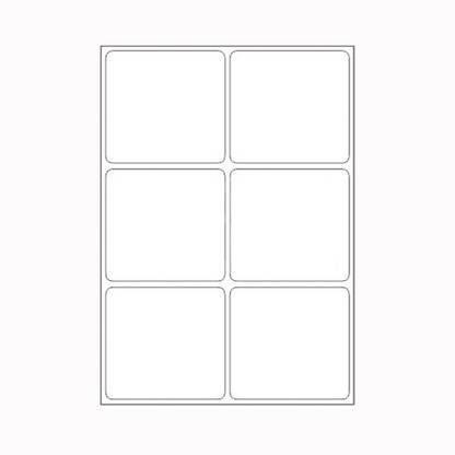 DESMAT A4ST6-100S Self-adhesive Paper Label