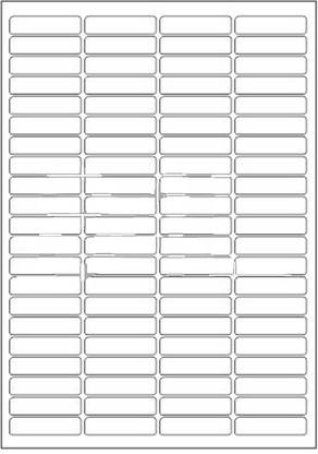 Novajet 84 A4 Size Sticker Paper Self-adhesive Paper Label