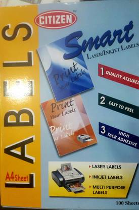 CITIZEN SELF ADHESIVE Paper Label