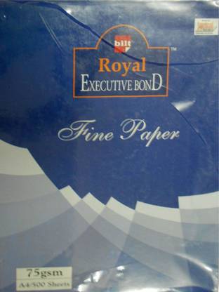 bilt Unruled A4 75 gsm Bond Paper