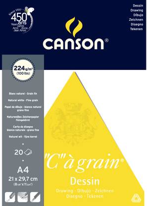 Canson A4 224 gsm Drawing Paper