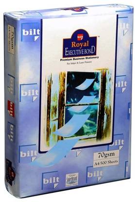 bilt Unruled A4 70 gsm Bond Paper
