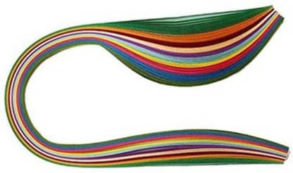 Chiisen Quilling Paper Strips Unruled Strips 5 gsm Craft paper