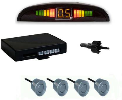 AUTO PEARL PS2S40 Premium Quality Car Silver Parking Reverse Sensors For - Mini Cooper - Set of 4Pcs Parking Sensor