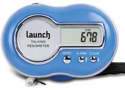 Launch Talking Pedometer with Panic Alarm Pedometer