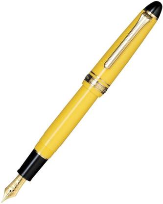 SAILOR 1911 Small Yellow Gold Trim 14K Zoom Nib Fountain Pen