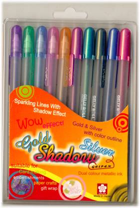 SAKURA Gelly Roll Gold and Silver Shadow Gel Pen
