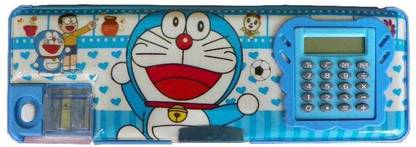Hyde & Seek Doraemon cartoon Art plastic Pencil Box