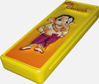 BUDDYZ Ganesh Plastic Pencil Box