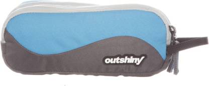 outshiny Dual Compartment Printed Art Polyester Pencil Box