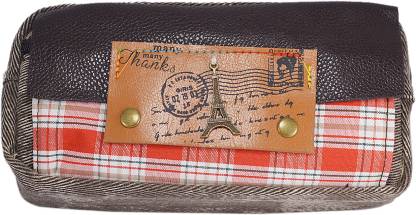 Saamarth Impex Printing Checks Art Fabric Pencil Box