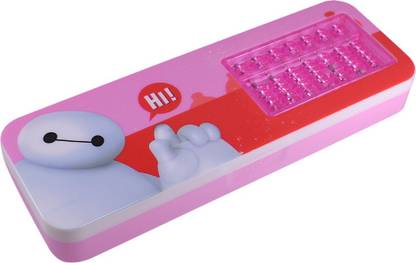 Saamarth Impex Abacus 2 Step Pencil Case Joojoo Printed Art Plastic Pencil Box