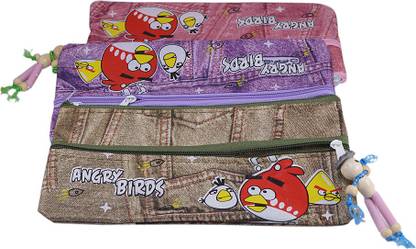 Saamarth Impex Standard Cartoons Print Art Clothes Pencil Boxes