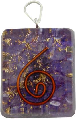 Aaradhi Divya Mantra Metaphysical Amethyst Reiki DVYM0000857 Agate Acrylic Pendant