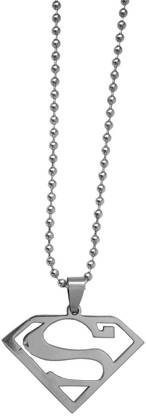 GirlZ! Superman Pendant Alloy, Metal