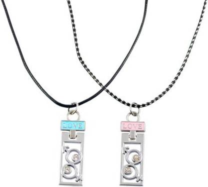 ALPHA MAN Lock And Key Heart Shape Alloy