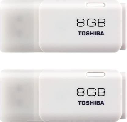 TOSHIBA Hayabusa 8 Gb 2.0 8 GB Pen Drive Compatible with Desktop Computer USB 2.0 Plastic Case