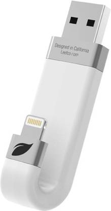 Leef iBridge Mobile Memory 128 GB Pen Drive Compatible with Mobile USB 2.0 Plastic Case