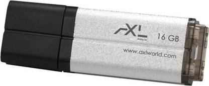 AXL Wht 16 GB Pen Drive Compatible with Laptop USB 2.0 Plastic Case