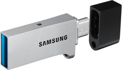 Samsung OTG MUF32CB USB 3.0 32 GB Pen Drive Compatible with Netbook, Desktop Computer, Tablet, Mobile, Laptop USB 3.0 Metal Case