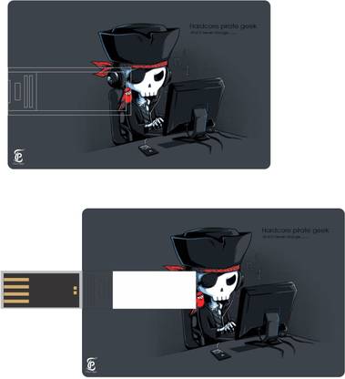 Print Shapes Little hacker 8 GB Card Pendrive 8 GB Pen Drive Compatible with Desktop Computer, Laptop USB 2.0 Plastic Case