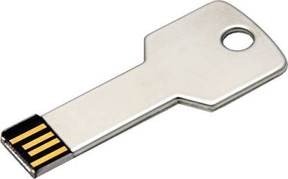 Microware Metal Key Shape 16 GB Pen Drive
