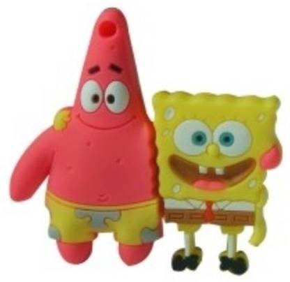 Microware Patrick Star & SpongeBob Shape 32 GB Pen Drive