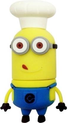 microware Minions Chef Shape 8 GB Pen Drive Metal Case
