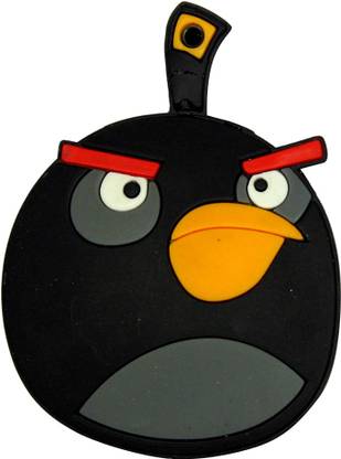 zeztee Bomb Angry Bird Cartoon Character Shape 8 GB Pen Drive Compatible with Gaming Console, Desktop Computer, Tablet, Television, Audio Player, Laptop USB 2.0 Rubber Case