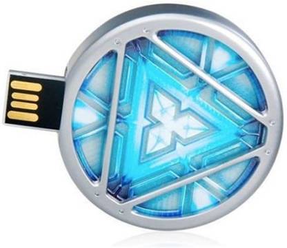 Anokhe Collections Iron Man Arc Reactor 16 GB Pen Drive Compatible with Netbook, Gaming Console, Desktop Computer, Tablet, Mobile, Audio Player, Television, Laptop USB 2.0 Plastic Case