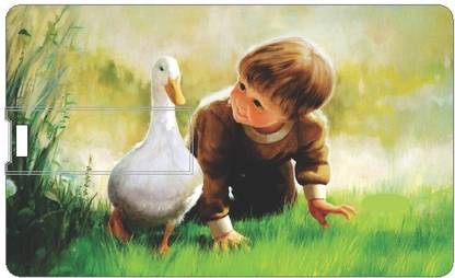 PRINTLAND Kid Love PC162409 16 GB Pen Drive Compatible with Laptop USB 2.0 Plastic Case