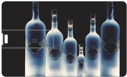 Design Worlds Vodka DWPC87389 8 GB Pen Drive Compatible with Desktop Computer USB 2.0 Plastic Case
