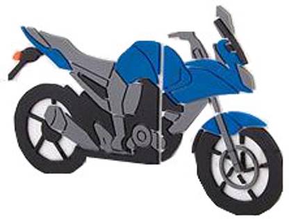 Microware Motorbike Shape Designer 4 GB Pendrive