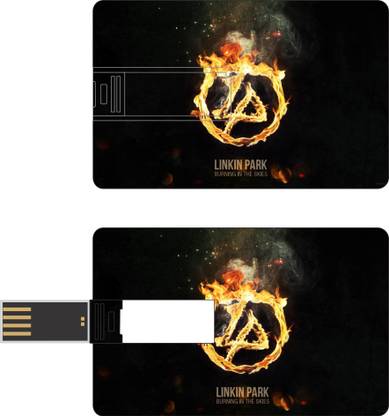 HD Arts linkin park 8 GB Pen Drive Compatible with Desktop Computer, Mobile, Tablet, Television, Laptop USB 2.0 Plastic Case