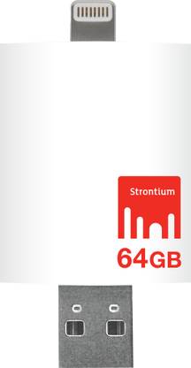 Strontium Nitro iDrive 3.0 OTG Pendrive for iOS 64 GB Utility Pendrive