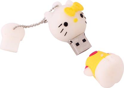 ROUTE TO ROOT Hello kitty 4 GB Pen Drive Compatible with Laptop USB 2.0 Plastic Case
