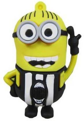 microware Cartoon Shape20 64 GB Pen Drive Compatible with Gaming Console, Desktop Computer, Tablet, Television, Laptop USB 2.0 Rubber Case