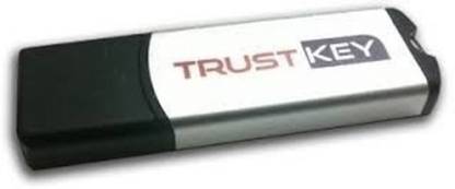 TrustKey Token USB For GST (pack of 1) 32 GB Pen Drive Compatible with Desktop Computer, Laptop USB 2.0 Metal Case