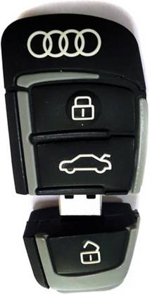 WONDERWORLD AUDI 8 GB Pen Drive Compatible with Desktop Computer, Tablet, Television, Laptop USB 2.0 Rubber Case