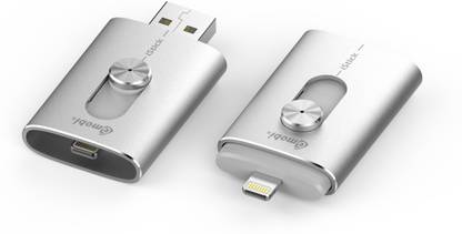 Gmobi GH07 External Storage for iPhone / iPad 32 GB Pen Drive Compatible with Netbook, Tablet, Audio Player, Laptop USB 2.0 Plastic, Metal Case