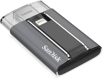 SanDisk SDIX-128G-P57 128 GB Pen Drive Compatible with Mobile, Laptop USB 2.0 Metal Case