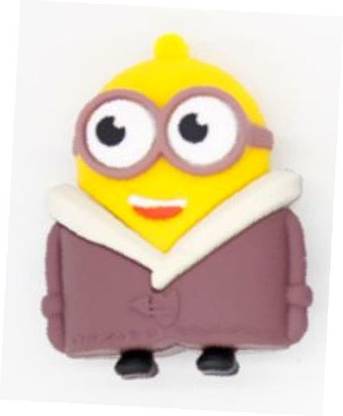 microware Minion Professor 8 GB Pen Drive Compatible with Gaming Console, Desktop Computer, Tablet, Television, Laptop USB 2.0 Rubber Case